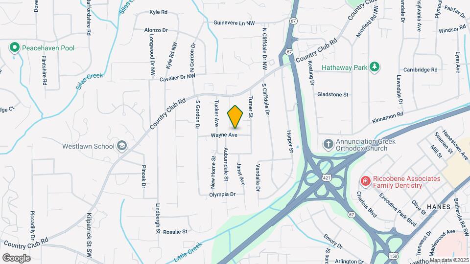 3830 Country Club Rd, Unit I Map and Location Details