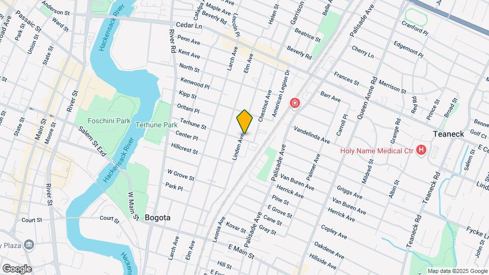 569 Linden Ave, Unit #B Mapa y Detalles de la Ubicación