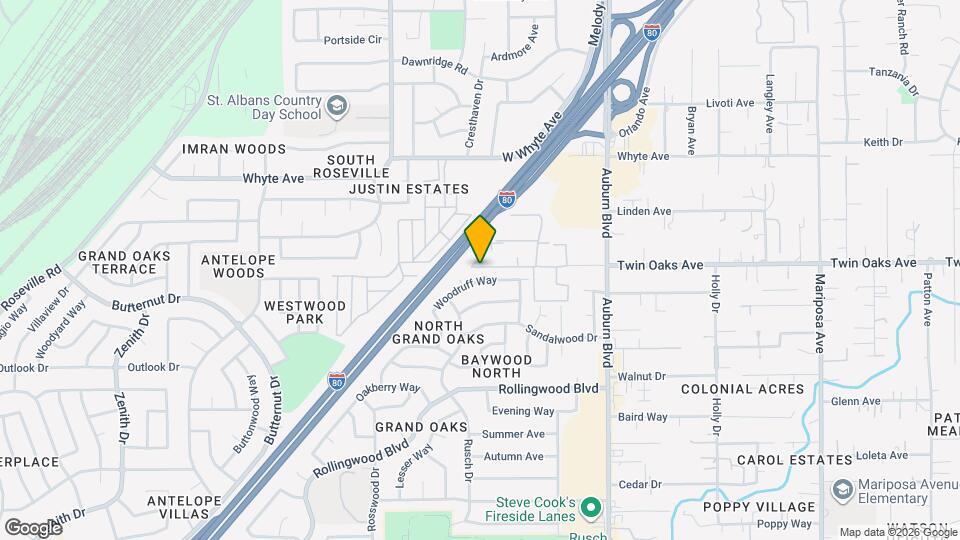 Sierra Ridge Apartments Map and Location Details