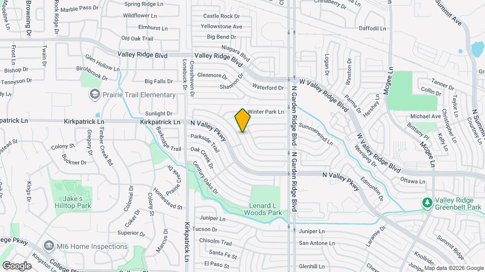 1609 Autumn Breeze Ln Map and Location Details