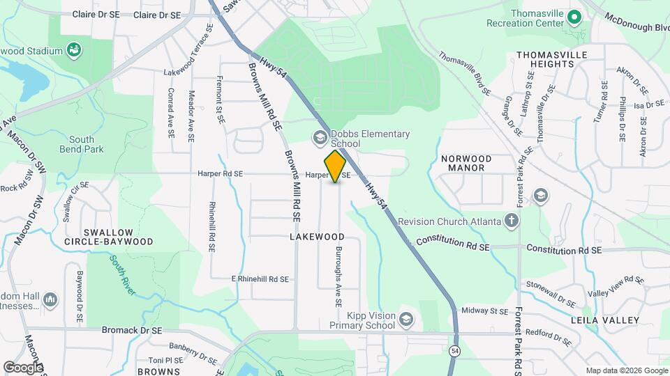 2125 Burroughs Ave SE Map and Location Details