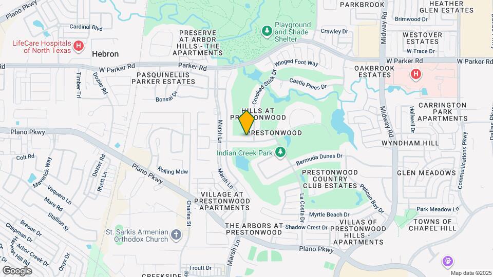 6805 Columbine Way Map and Location Details