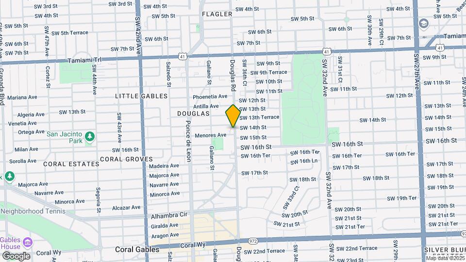 1410 SW 37 Ave Map and Location Details