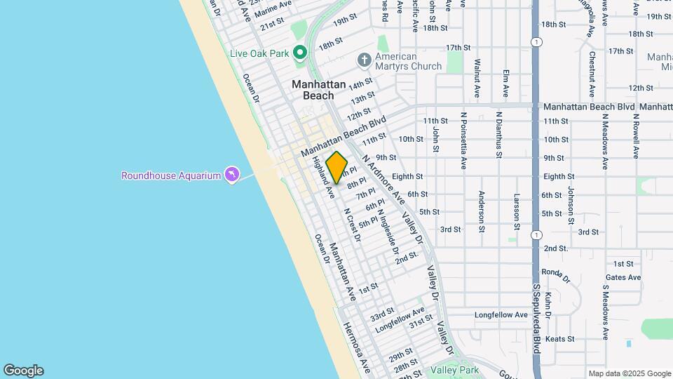 815 Crest Dr Mapa y Detalles de la Ubicación