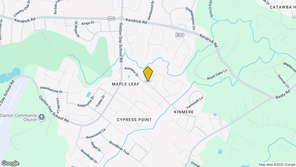 2408 Kinmere Dr Map and Location Details