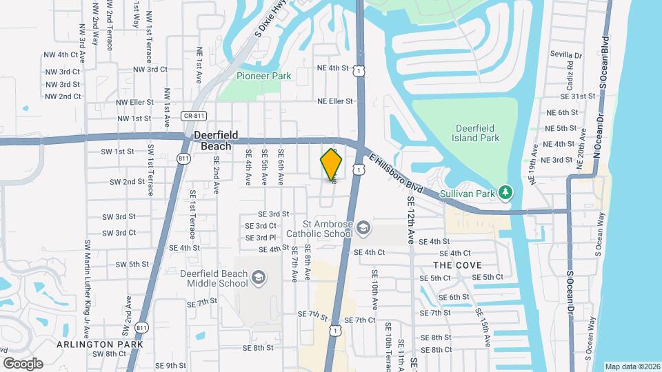 225 SE 9th Ave Mapa y Detalles de la Ubicación