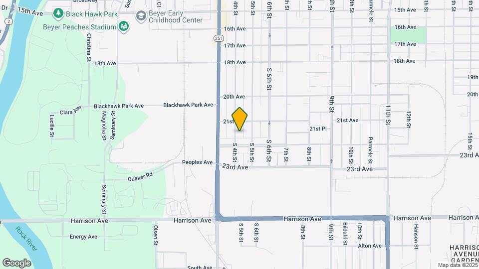 2220 S 4th St Map and Location Details