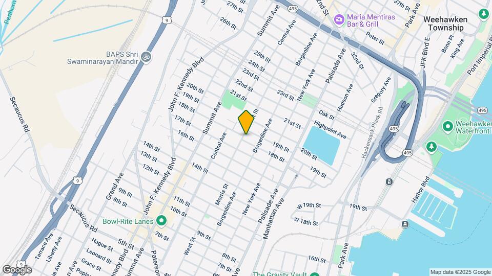 1804 West St Map and Location Details