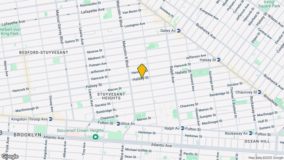 662 Halsey St Mapa y Detalles de la Ubicación
