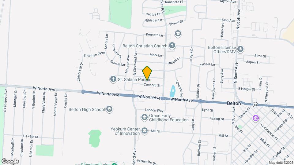 516 Concord St Mapa y Detalles de la Ubicación