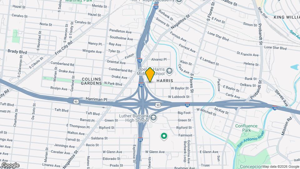 530 Pruitt Ave Map and Location Details