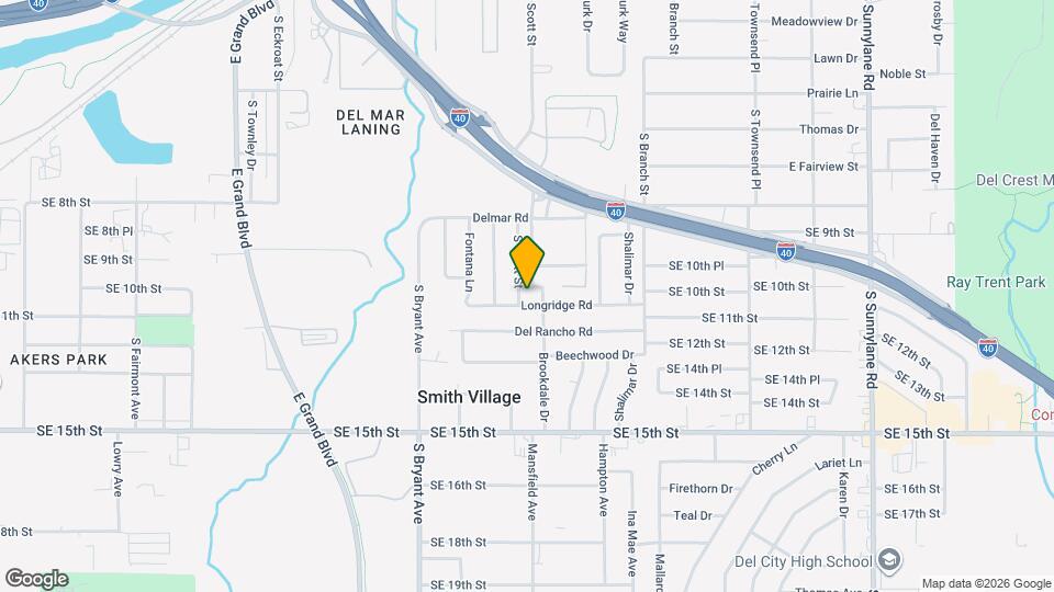 860 S Scott St Map and Location Details