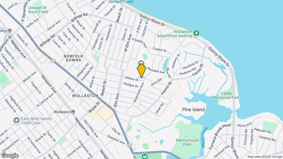 146 Willow St Map and Location Details