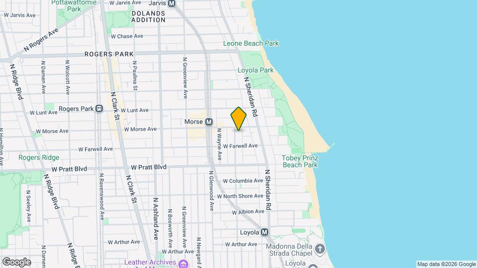 6921 N Lakewood Ave, Unit 2 Mapa y Detalles de la Ubicación