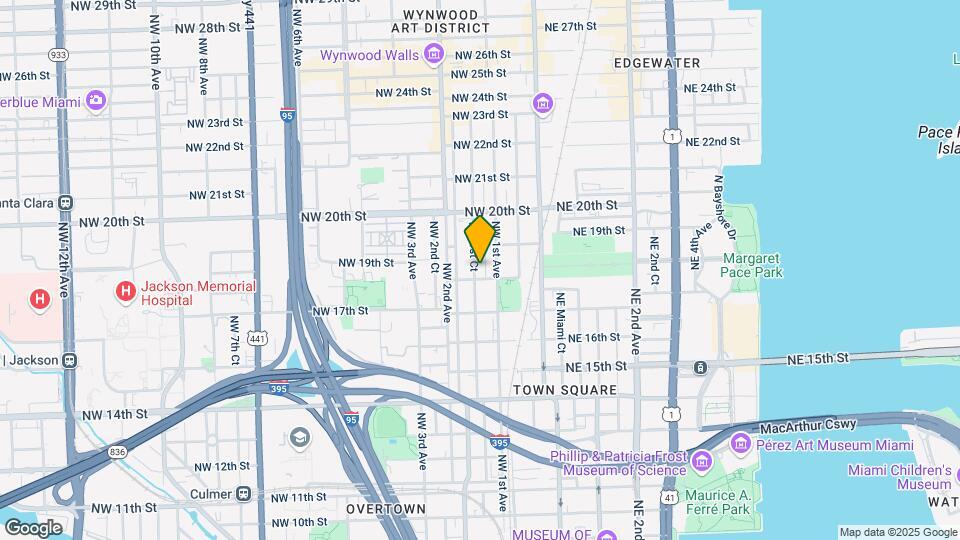 1815 NW 17th Ct Map and Location Details