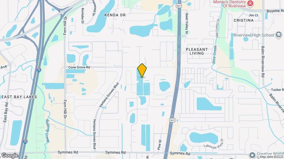 10728 Southern Forest Dr Map and Location Details