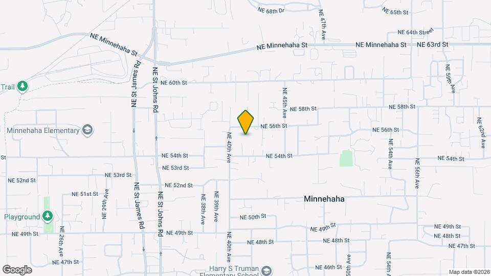 5515 NE 41st Ave Mapa y Detalles de la Ubicación