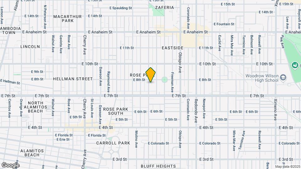 764 Temple Ave, Unit B Map and Location Details
