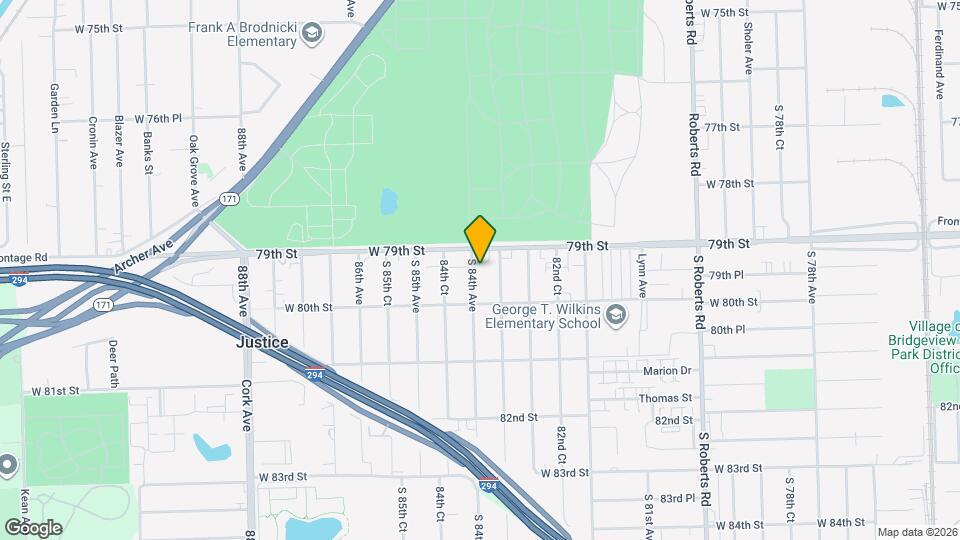 7915 S 84th Ave Map and Location Details