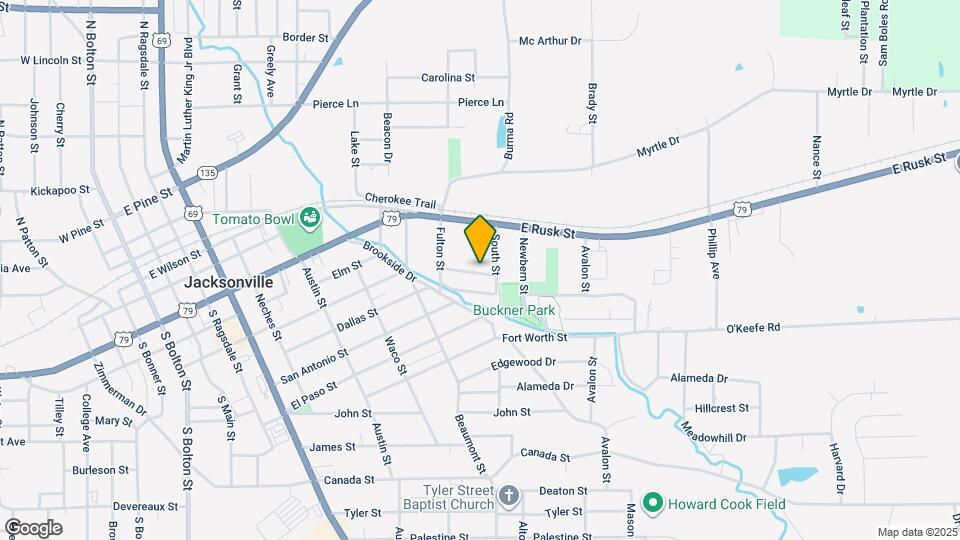 1030 San Saba St Map and Location Details