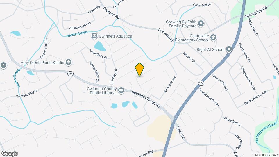 3511 Kittery Dr SW Mapa y Detalles de la Ubicación