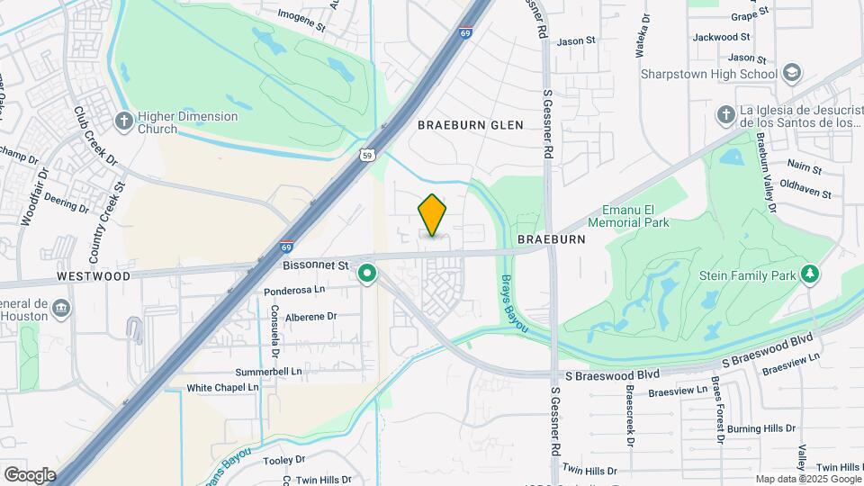 8918 Bissonnet St Map and Location Details