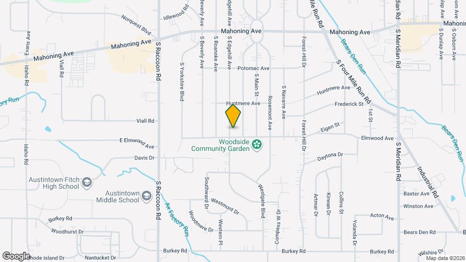 275 S Edgehill Ave Map and Location Details