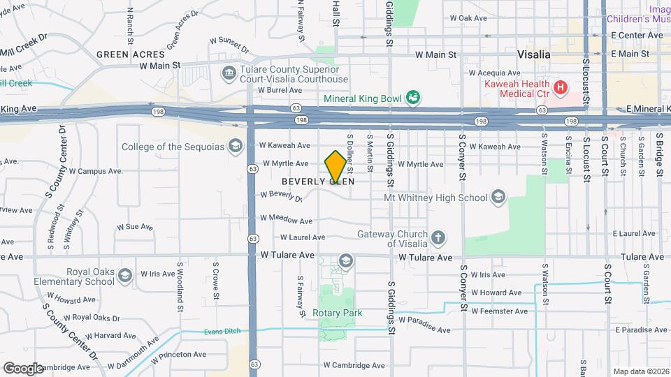 1510 W Beverly Dr Map and Location Details