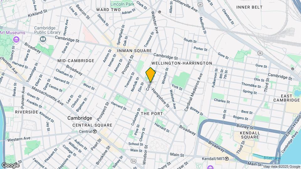 115-119 Hampshire St Mapa y Detalles de la Ubicación