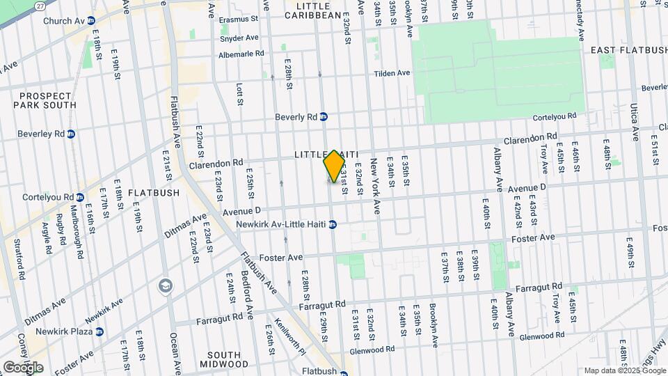 1809 Nostrand Ave Map and Location Details