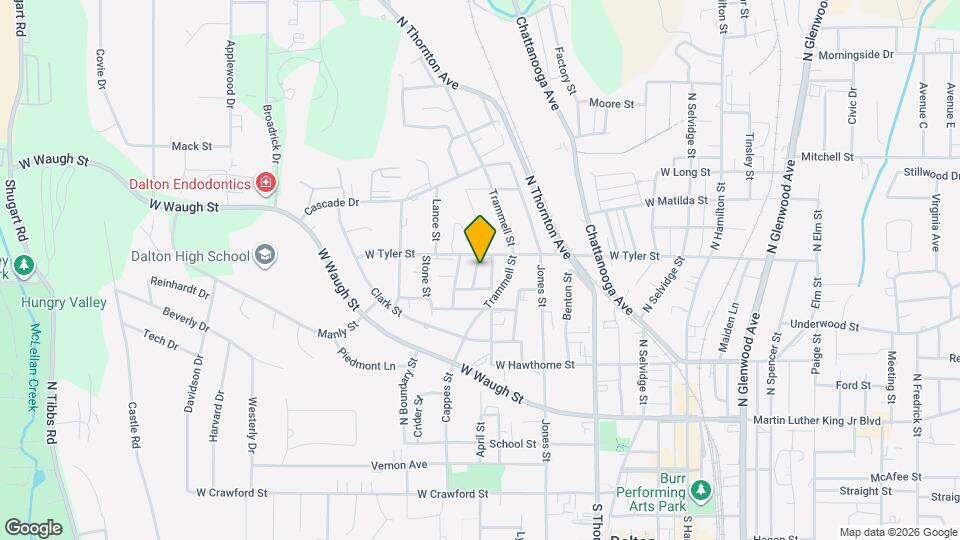 708 Delta St Map and Location Details