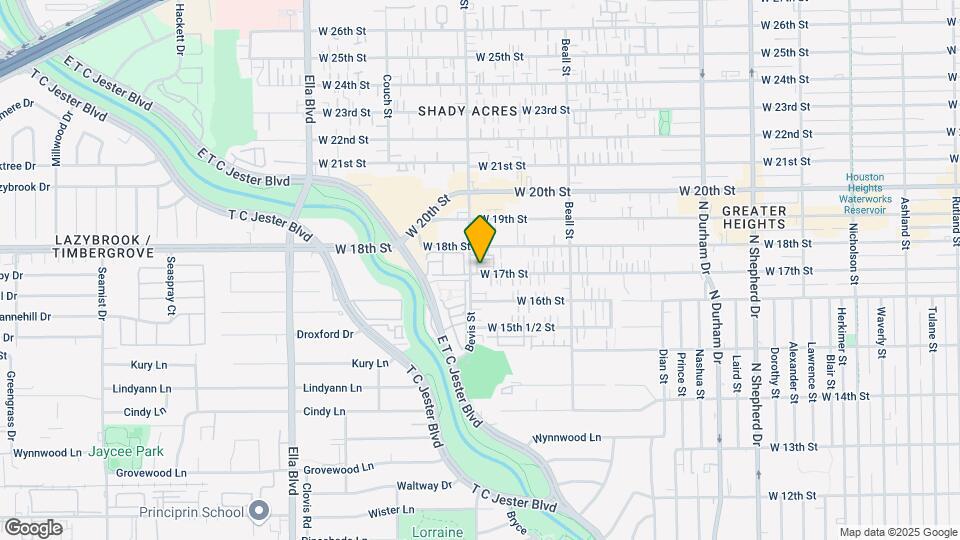 1289 W 17th St Map and Location Details