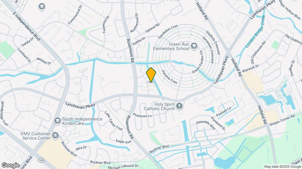 1386 Sierra Dr Map and Location Details