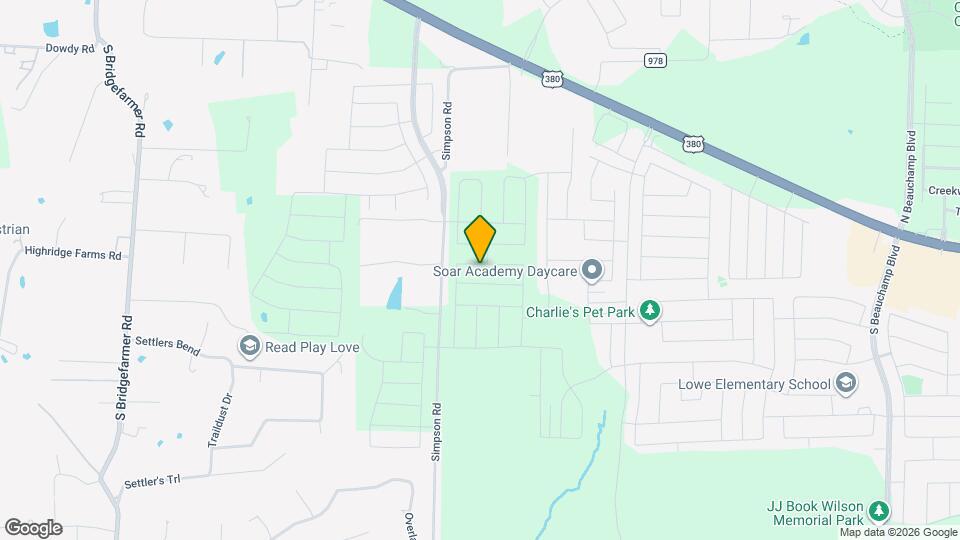 924 Calley Pear Trl Mapa y Detalles de la Ubicación