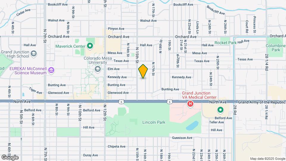 1311 N 16th St Map and Location Details