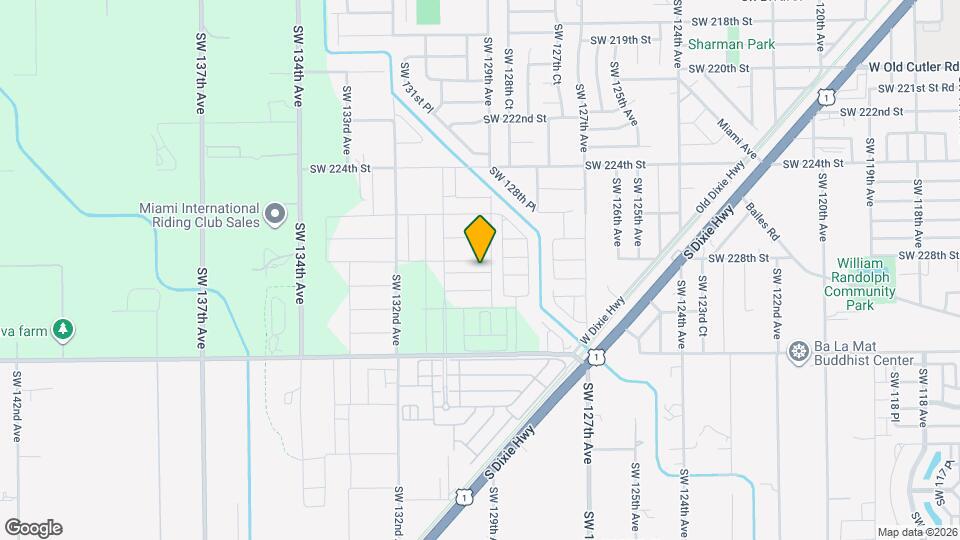 12911 SW 229th St Map and Location Details