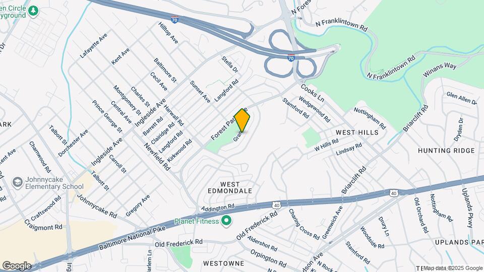 1149 Granville Rd Map and Location Details