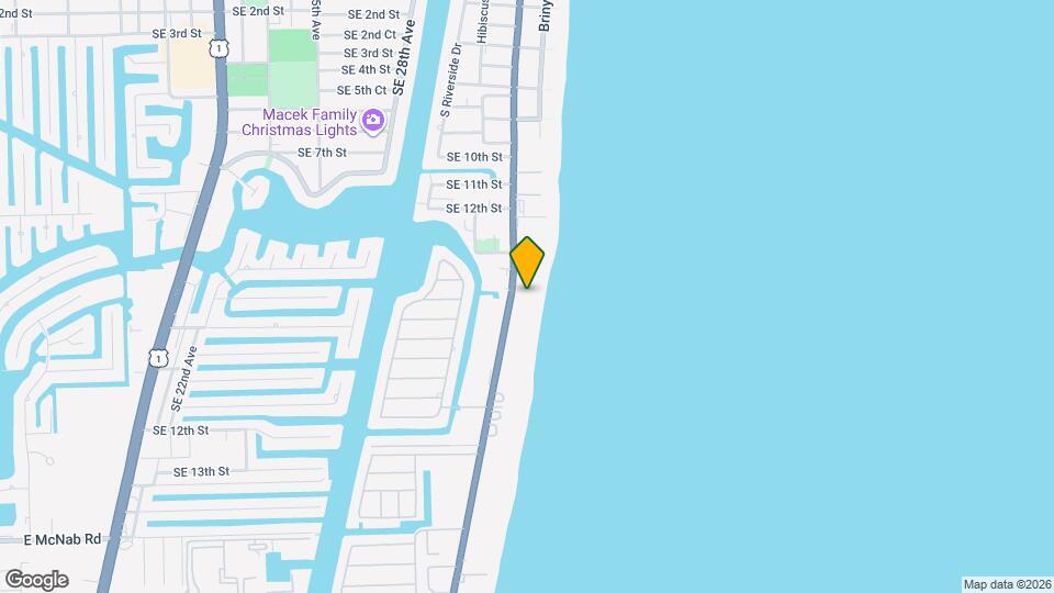 1350 S Ocean Blvd Map and Location Details