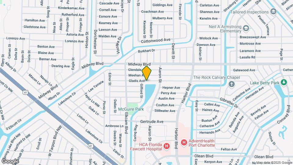 21195 Gladis Ave Map and Location Details