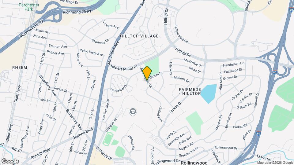 3081 Birmingham Dr Map and Location Details