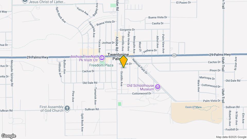 6587 Ocotillo Ave Mapa y Detalles de la Ubicación