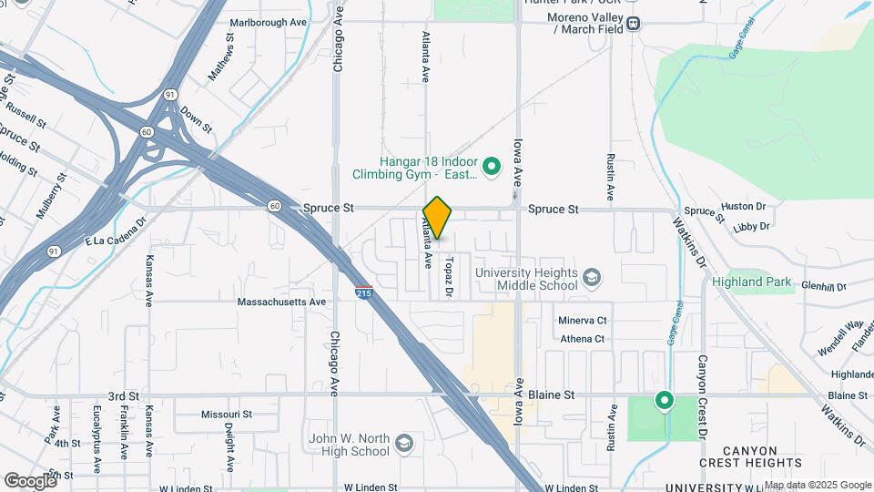 2561 Gonzaga Ln Map and Location Details