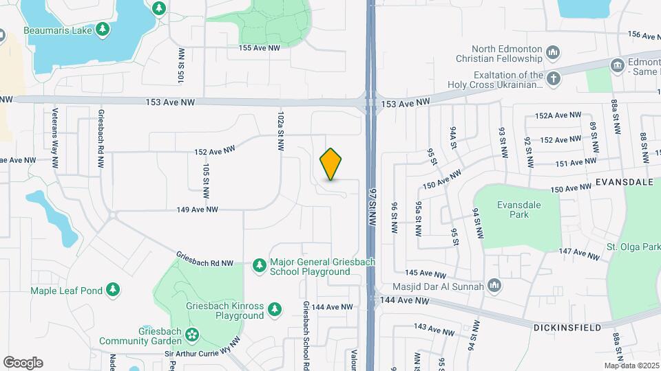 Griesbach Community Map and Location Details