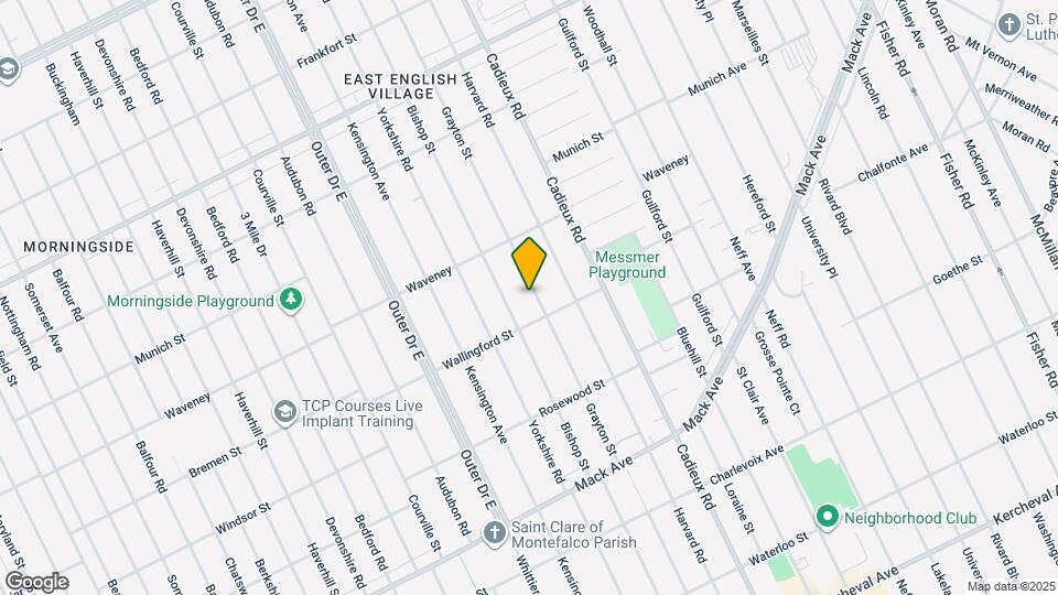 4151 Grayton St Map and Location Details