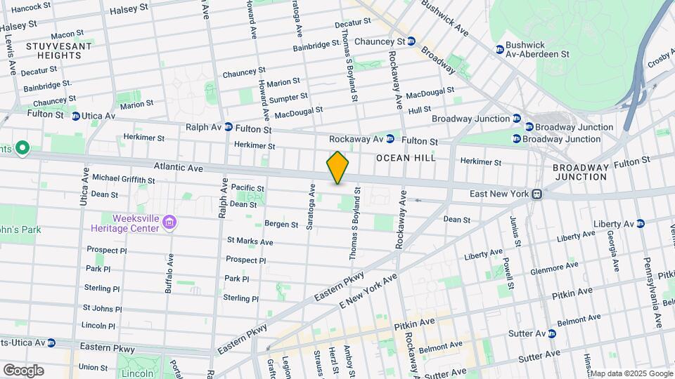 2157 Pacific St Map and Location Details