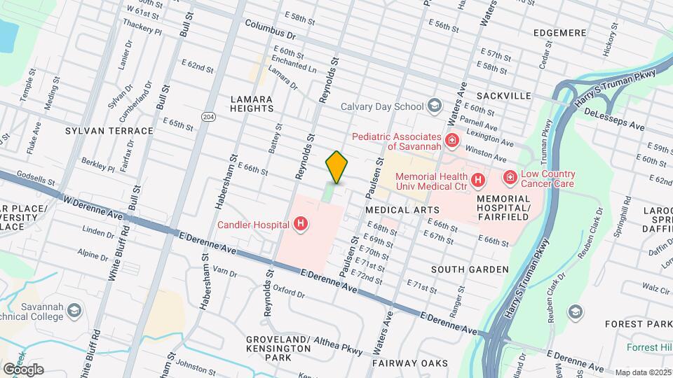 502 E 66th St Map and Location Details