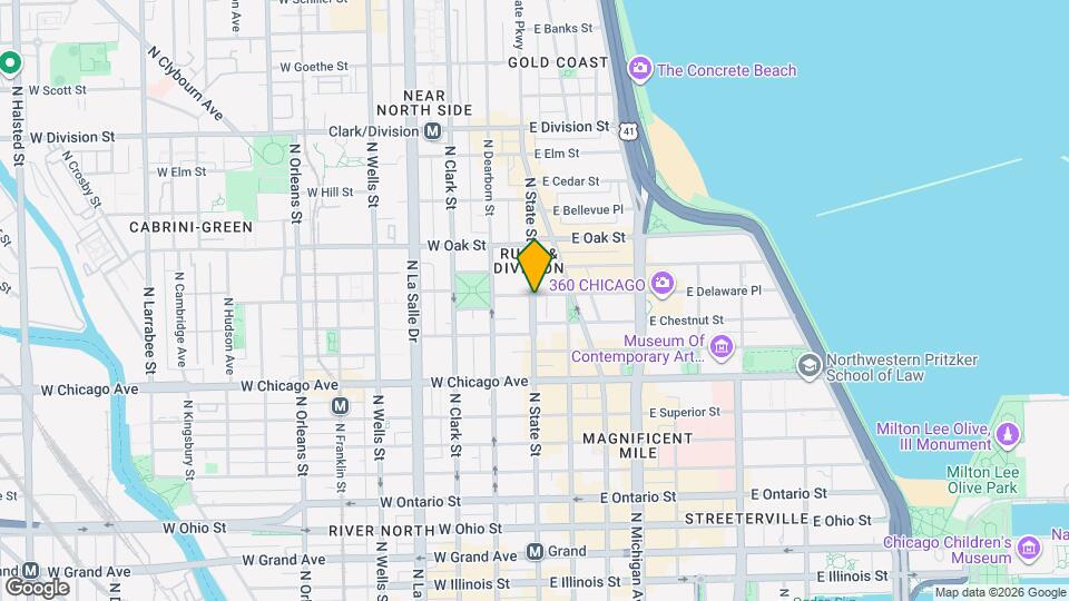 899 N State St Map and Location Details