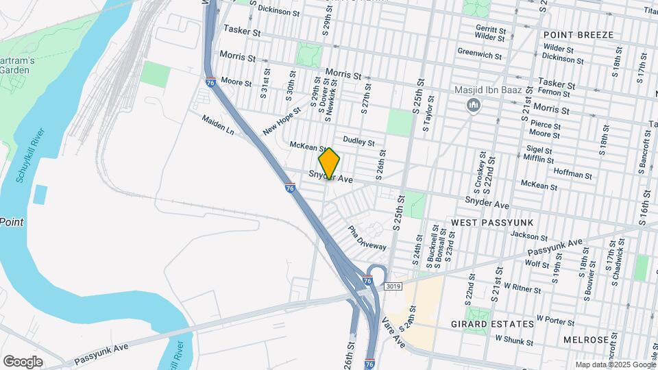 2113-2115 S 28th St Mapa y Detalles de la Ubicación