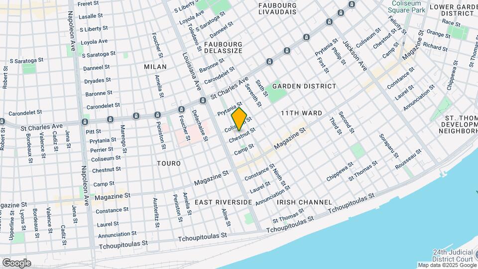 1316 Pleasant St Mapa y Detalles de la Ubicación