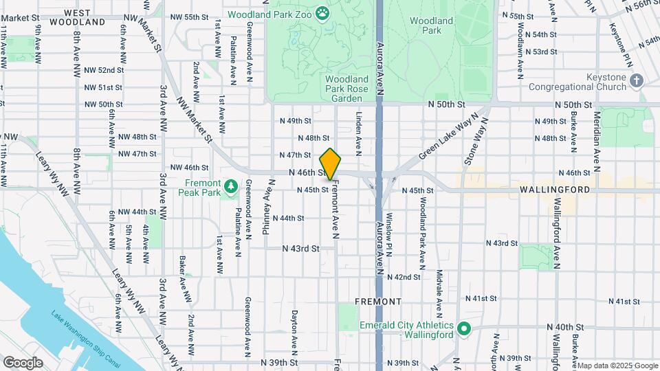 4501 Fremont Ave N Map and Location Details